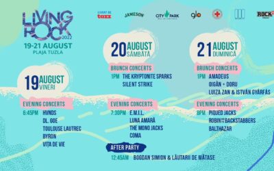 Living Rock, singurul festival de rock alternativ de la mare, în acest week-end, pe Plaja Tuzla