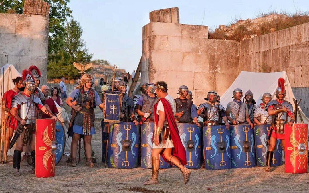 Spectacolul de reconstituire istorică „La Marginea Imperiului”, continuă, sâmbătă, la Cetatea Capidava
