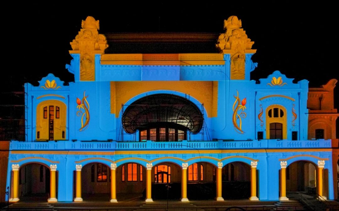 5 clădiri emblematice din Constanța sunt iluminate arhitectural timp de o lună